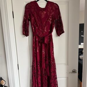 Baltic Born Destiny Sequin Maxi Dress